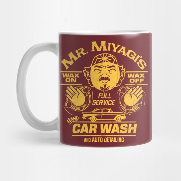 Mr. Miyagi's Car Wash by DeepFriedArt